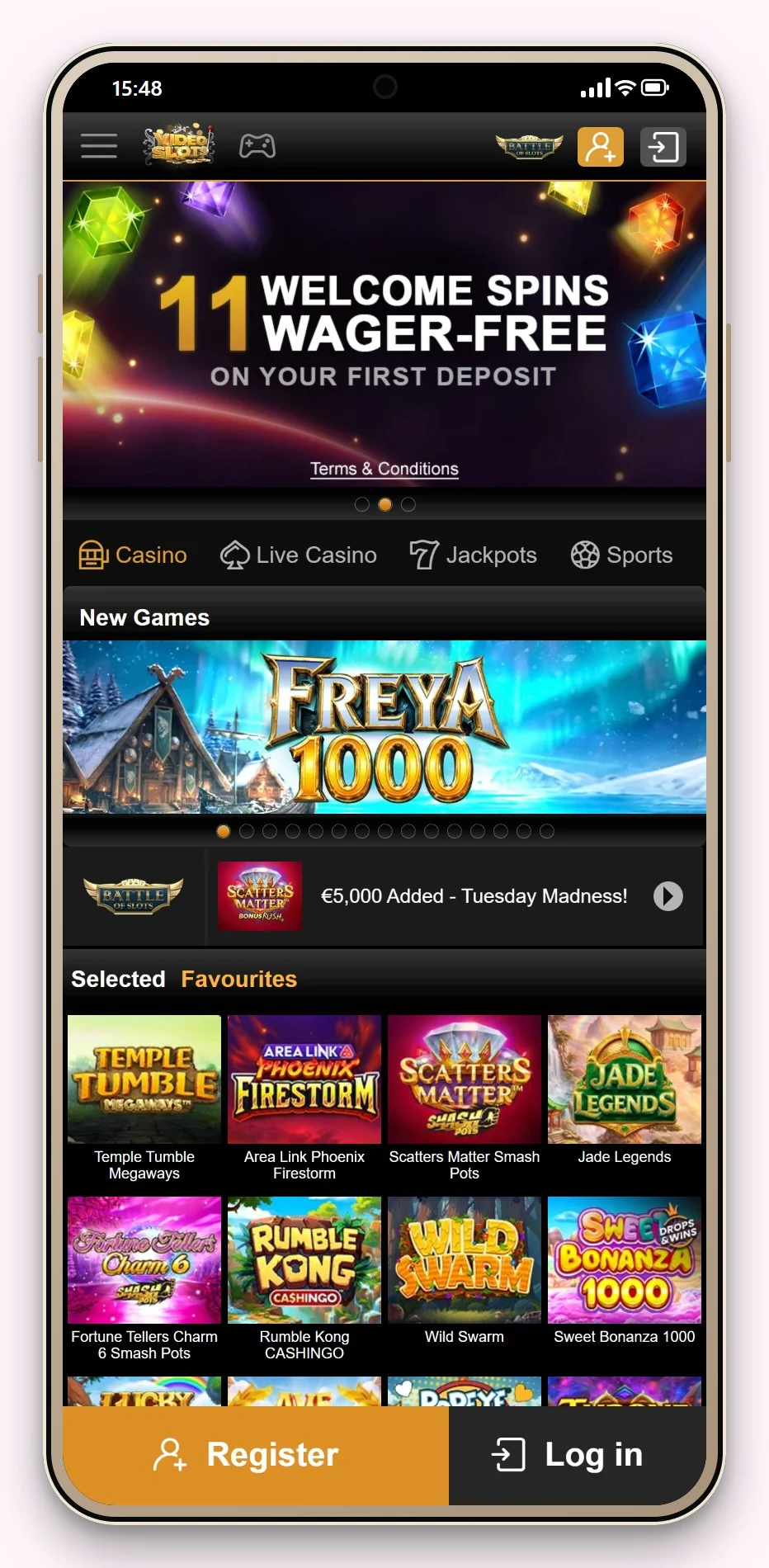 online casino flexepin: Videoslots on a phone