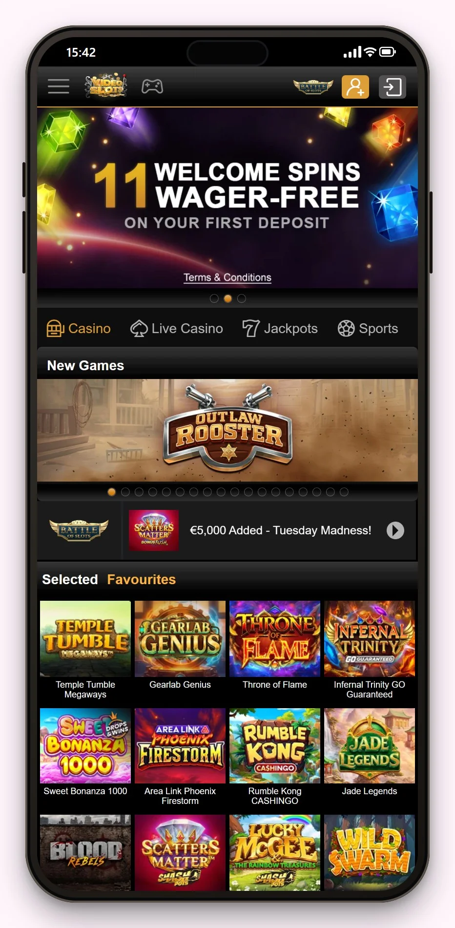 flexepin kasinosivut: Videoslots mobiiliversio