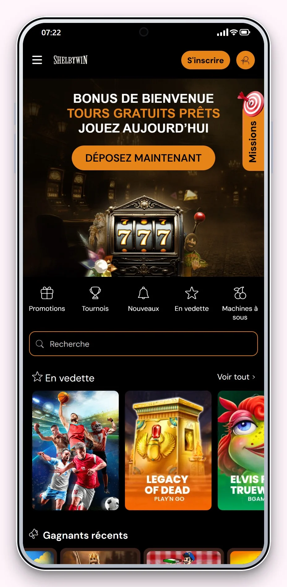 meilleur casino flexepin : ShelbyWin sur mobile